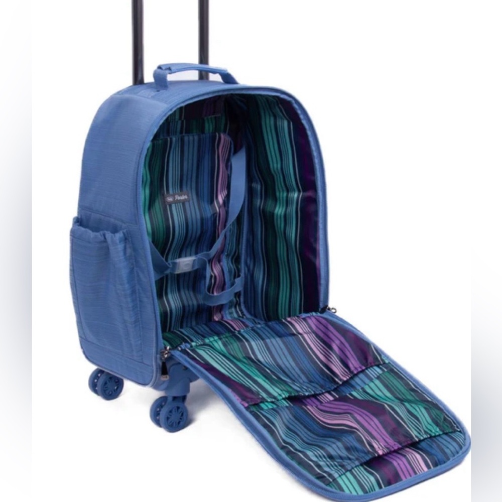 Lug Porter Wheelie Carry-On Spinner. Brushed Mariner. NWT - Picture 4 of 5